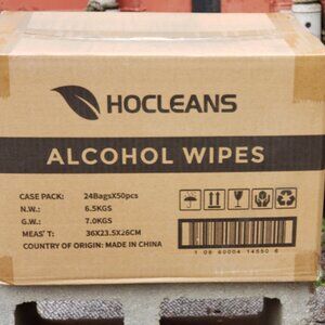 Hocleans Achohol Case wipes